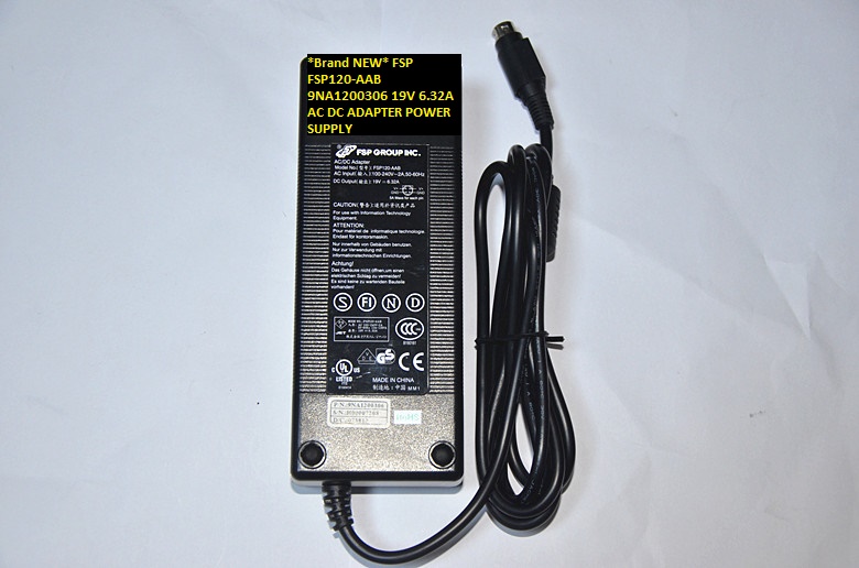 *Brand NEW* FSP 9NA1200306 FSP120-AAB 19V 6.32A AC DC ADAPTER POWER SUPPLY